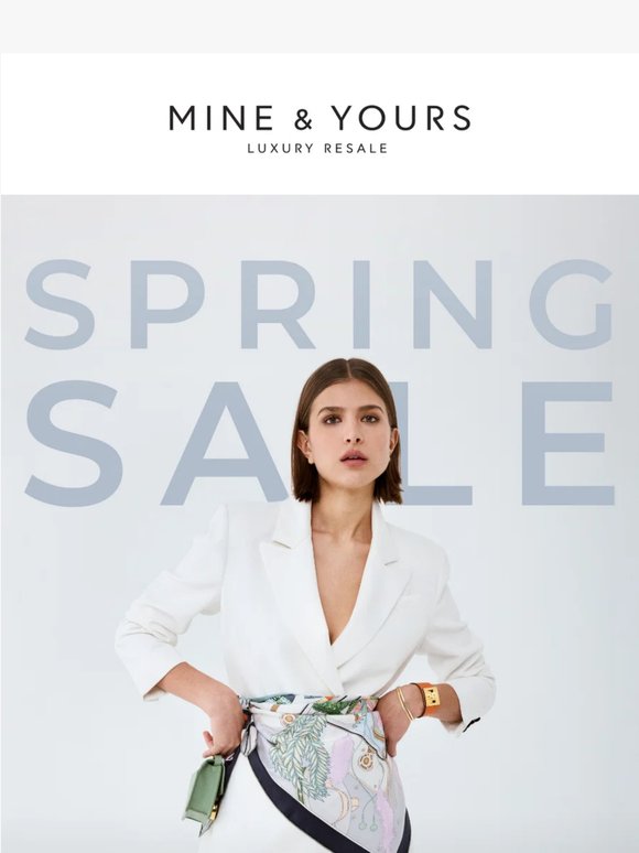 Our Spring Sale is Here