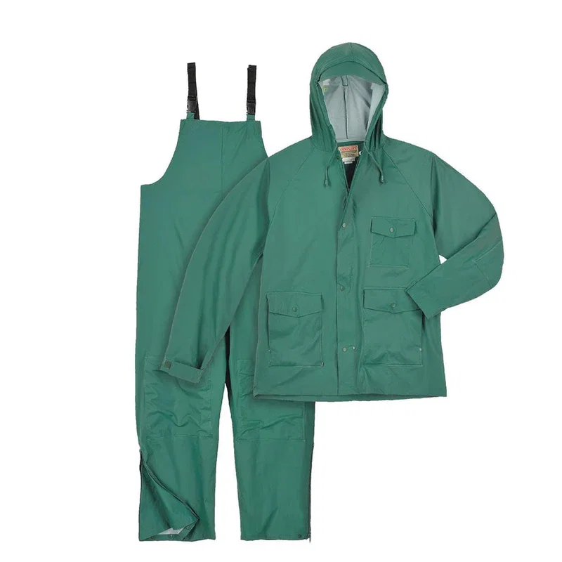 Gemplers PVC Rain Jacket and Bibs | Green