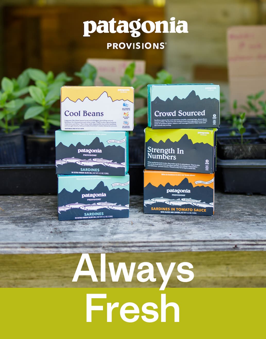 Patagonia Provisions Always Fresh