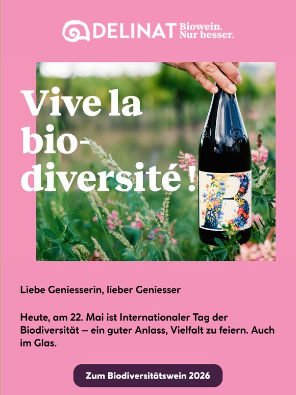 Vive la biodiversité!