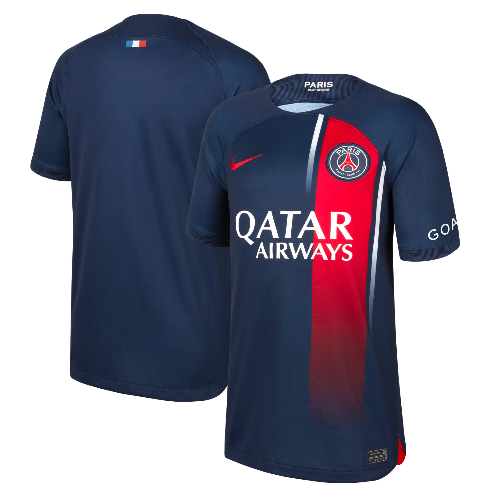 Paris Saint-Germain Nike Home Stadium Shirt 2023-24 - Kids