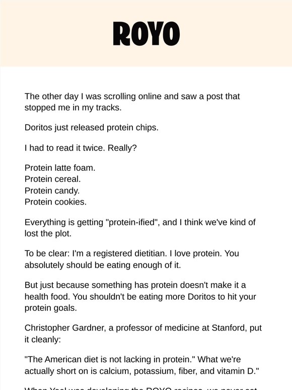 Protein Doritos? Really?