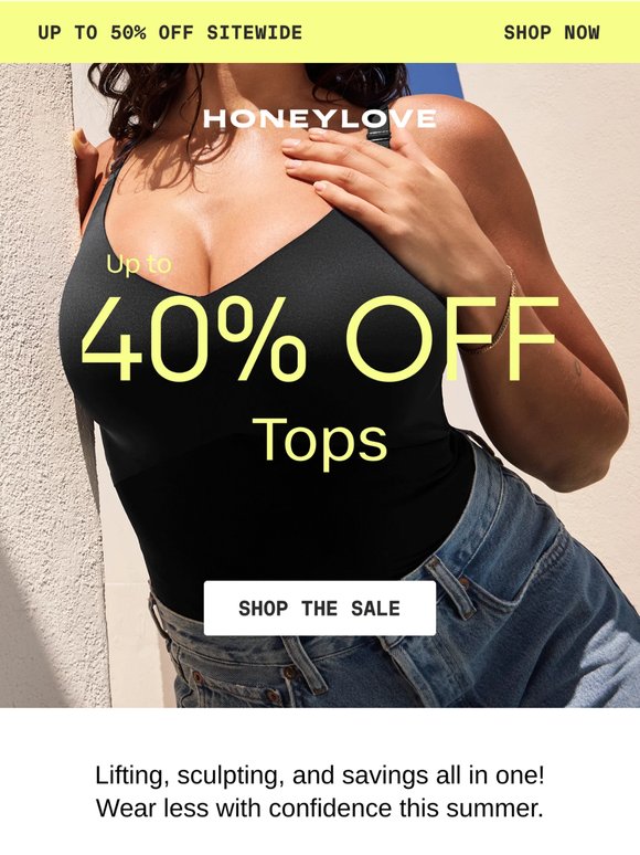 REMINDER: Your dream top is still on sale.