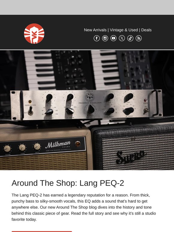 Fresh Vintage Gear Drop: Lang PEQ-2