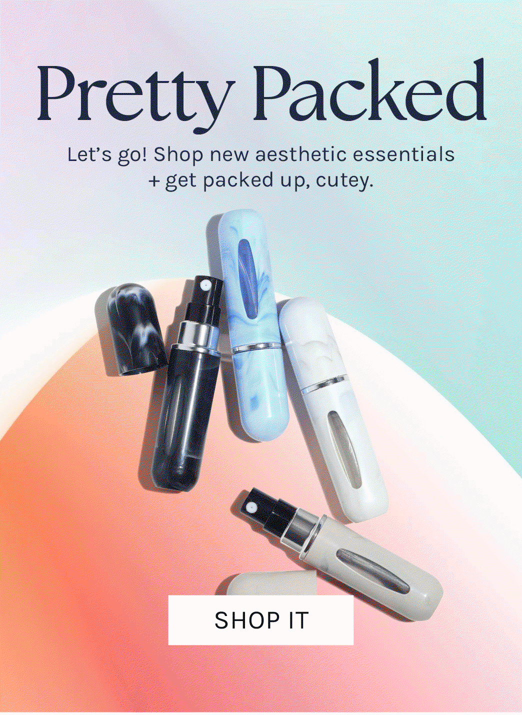 shop new aesthetic travel essential