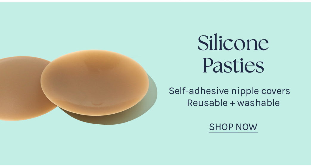 New self adhesive, reusable silicone pasties 