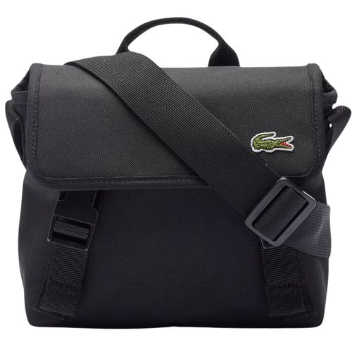 Lacoste Neocroc Messenger Bag - Black