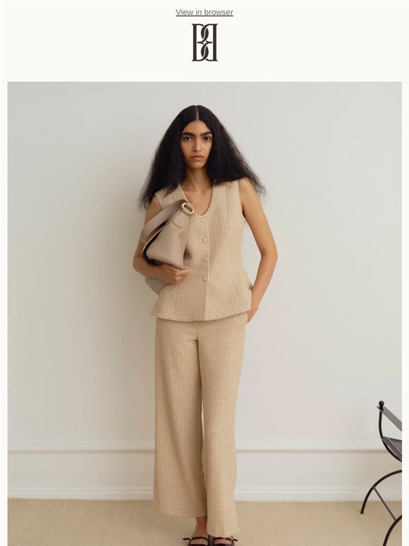 Occasionwear goes off-duty