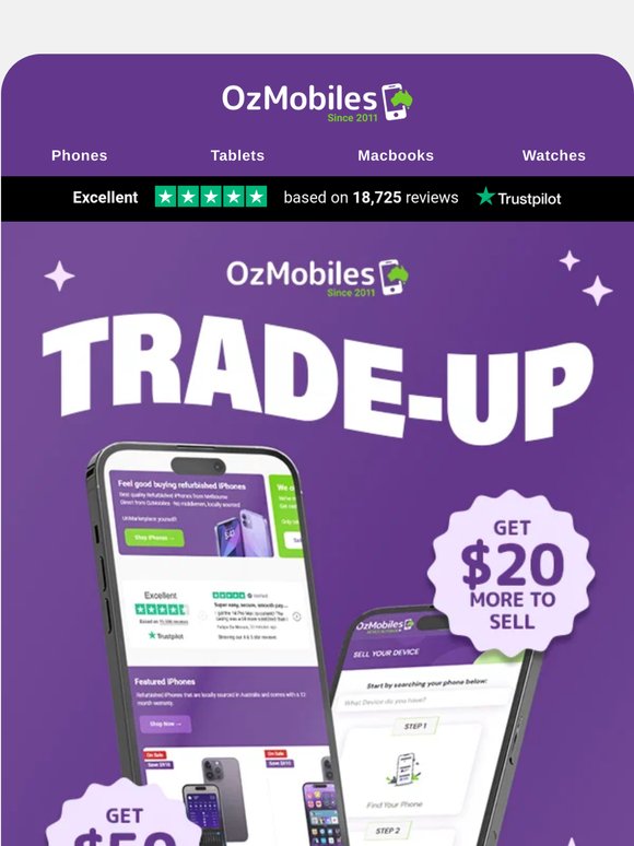 Your old device = Cash 💰