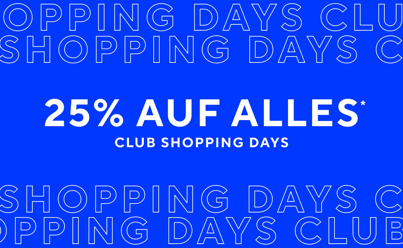 CLUB Shopping Days