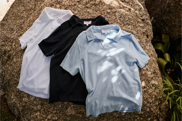 Shop Men's Cotton Terry Polo