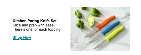 kitchen paring knife set