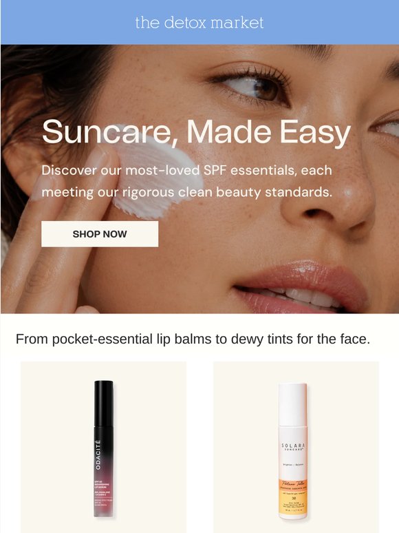 Stay Sun Safe With These Clean & Kind SPFs