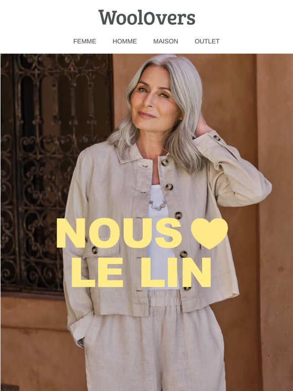Nous aimons le lin