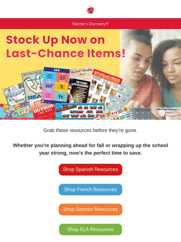 Stock Up and SAVE on These Classroom Resources 💡