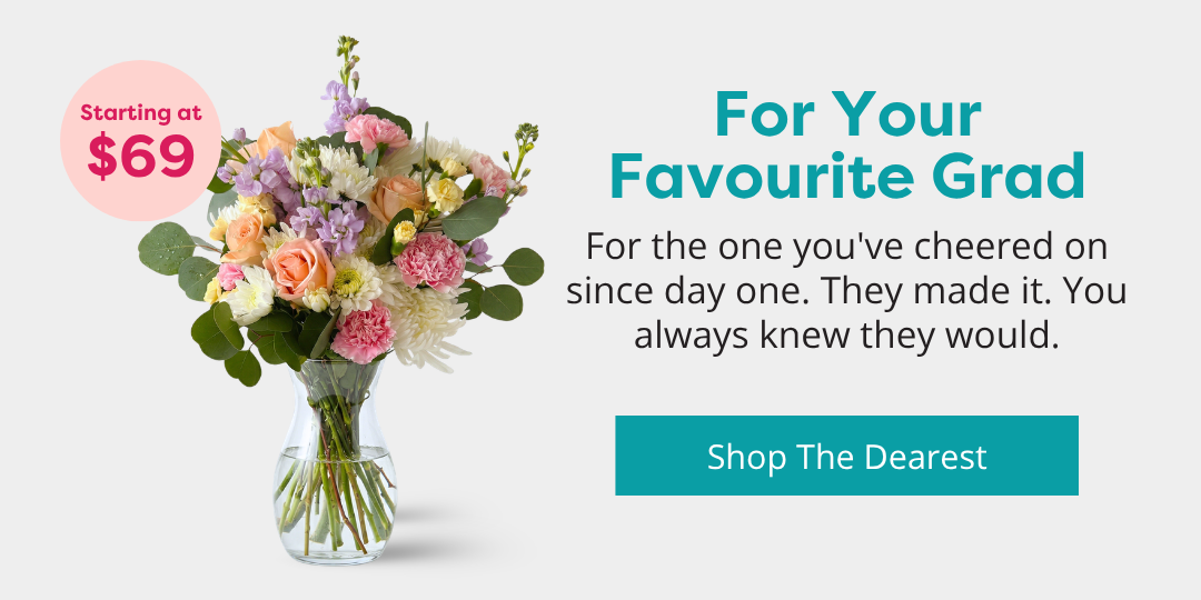 Callia's The Dearest bouquet in a vase