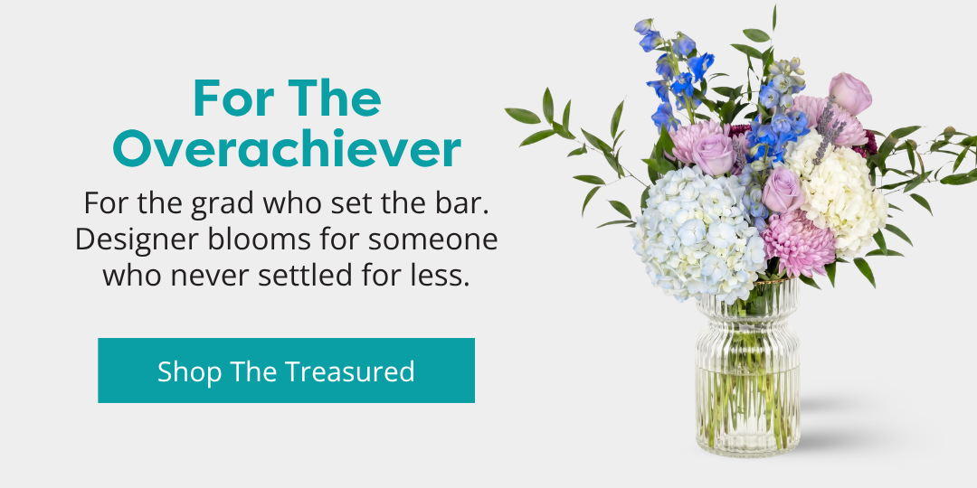 Callia's The Treasured bouquet in a vase