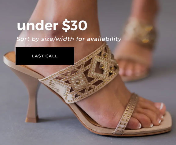 SHOP UNDER $30