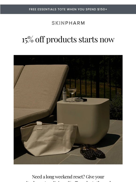 🌊 Memorial Day savings: 15% off products 🌊