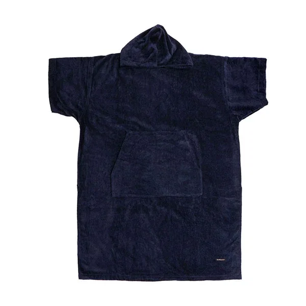 Bambury Wylie Adult Hooded Beach Poncho Navy