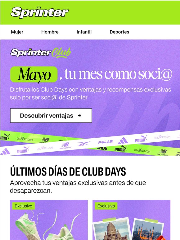 Mayo = Club Days 🚀