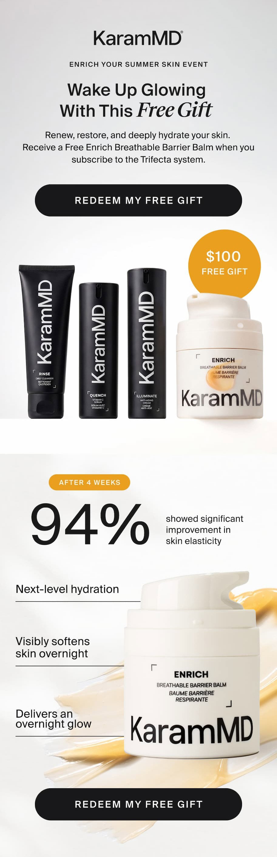 ENRICH YOUR SUMMER SKIN EVENT - REDEEM MY FREE GIFT