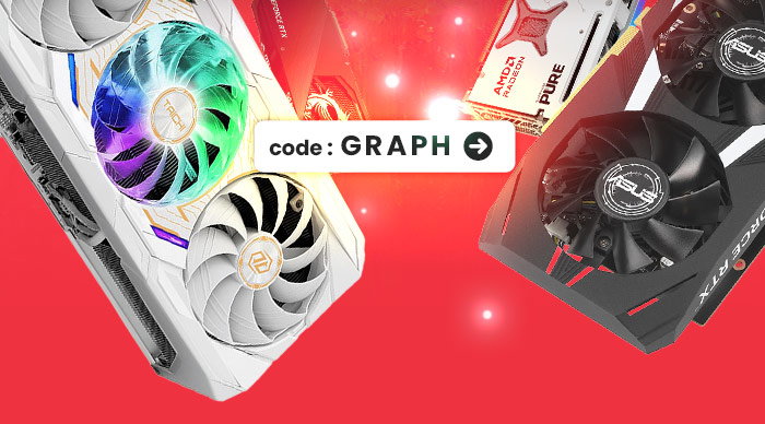 10% de remise sur les cartes graphiques en stock
