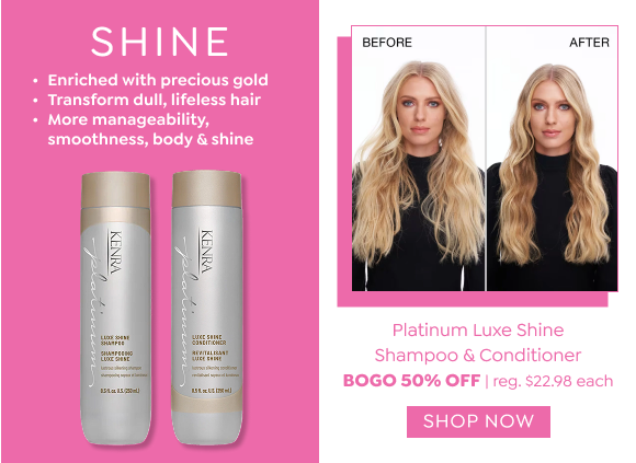 BUY ONE, GET ONE 50% OFF KENRA HAIRCARE