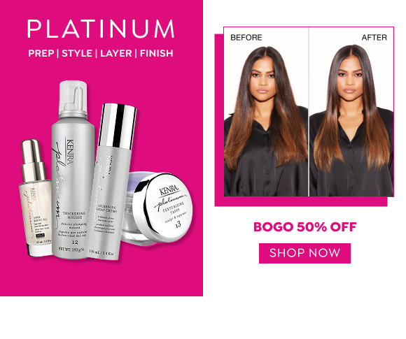 BUY ONE, GET ONE 50% OFF KENRA HAIRCARE