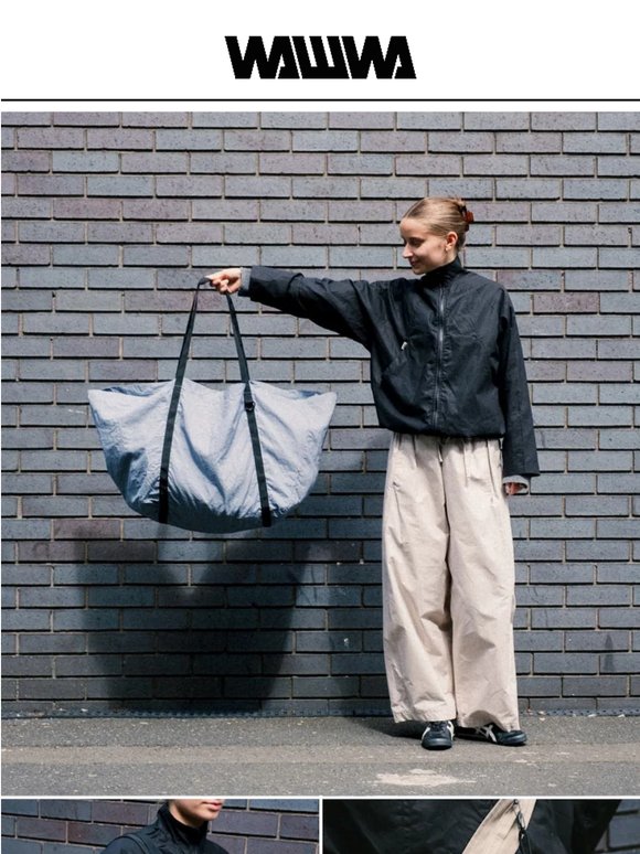 INTRODUCING: The Oversized Packable Tote