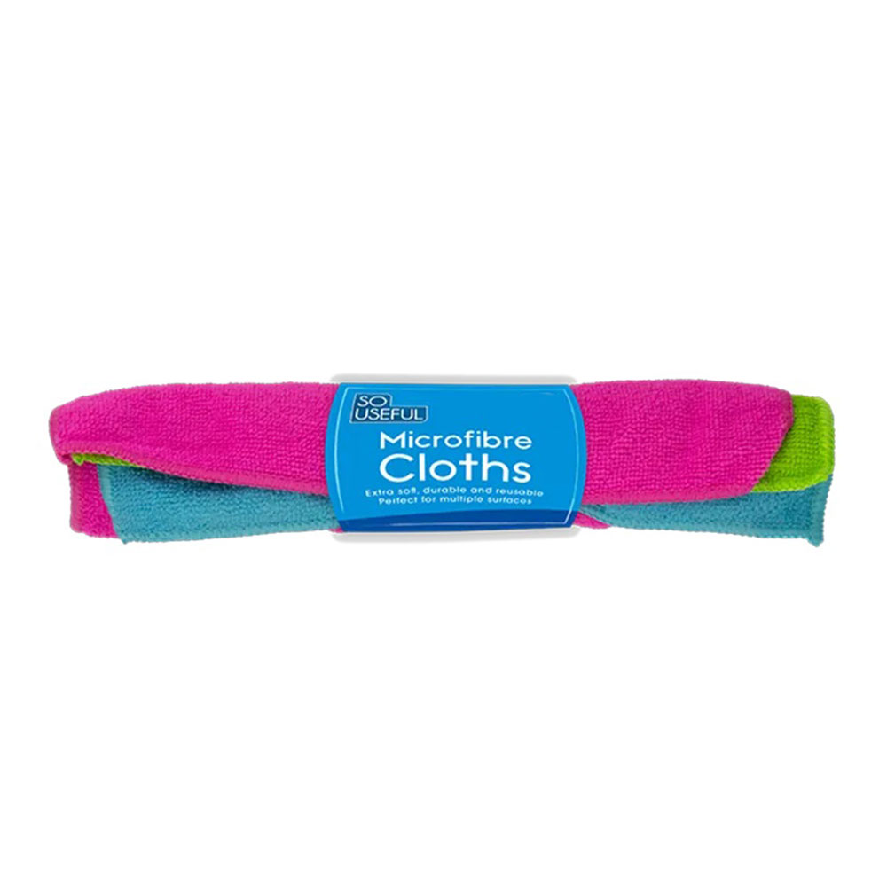 So Useful Microfibre Cloths 3pk - £4.29  delivered