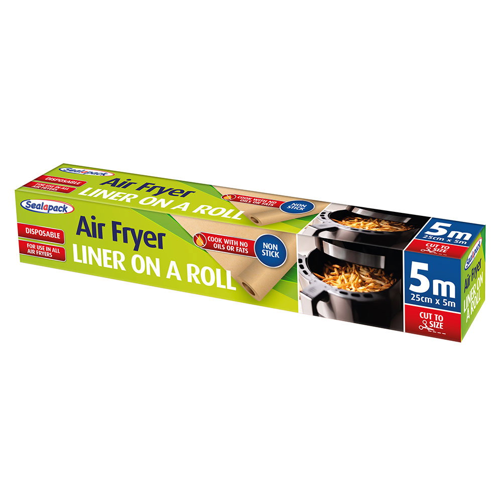 Sealapack Disposable Air Fryer Liner Roll - 5m x 25cm - £3.49 delivered
