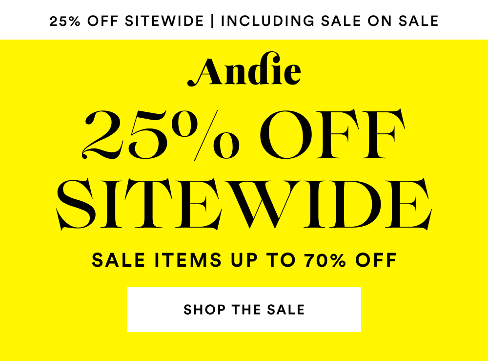25% Off Sitewide [STOCK UP FOR SUMMER]