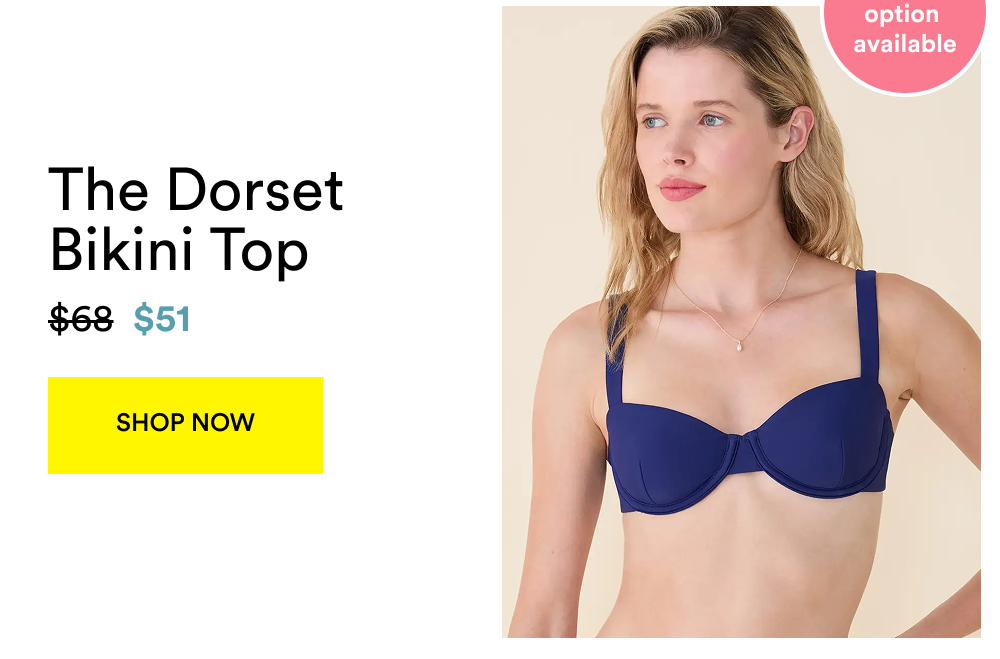 The Dorset Bikini Top [SHOP NOW]