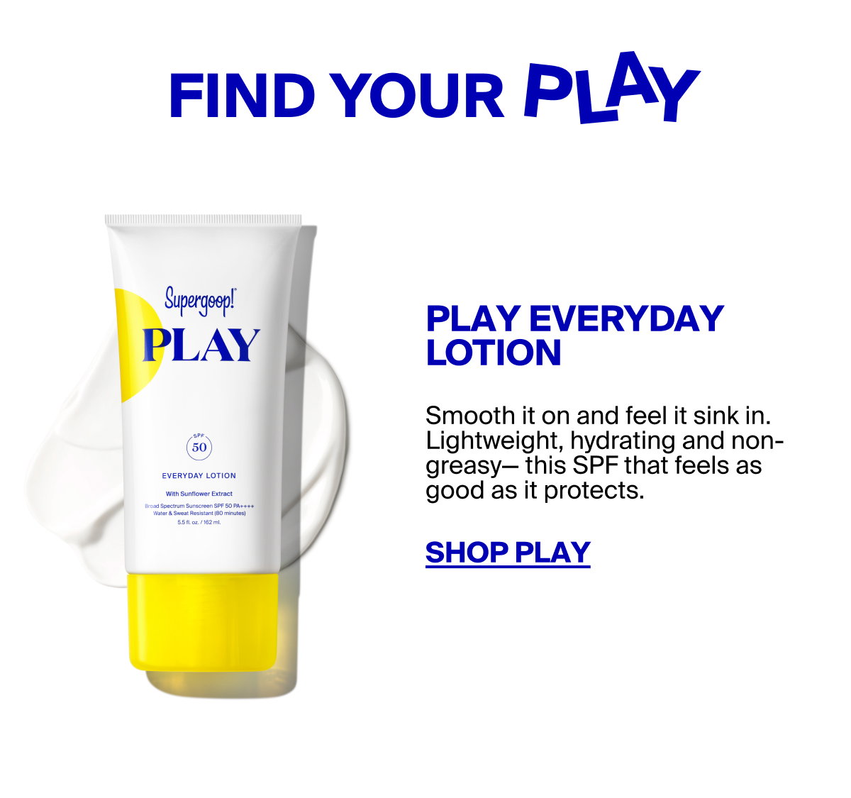 Shop PLAY Everyday Lotion