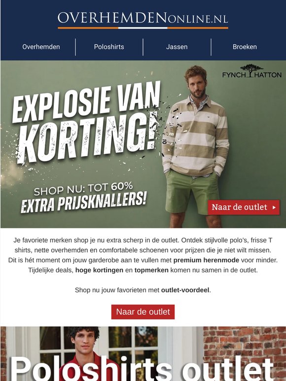 🔥 Outlet deals waar je stijl van krijgt