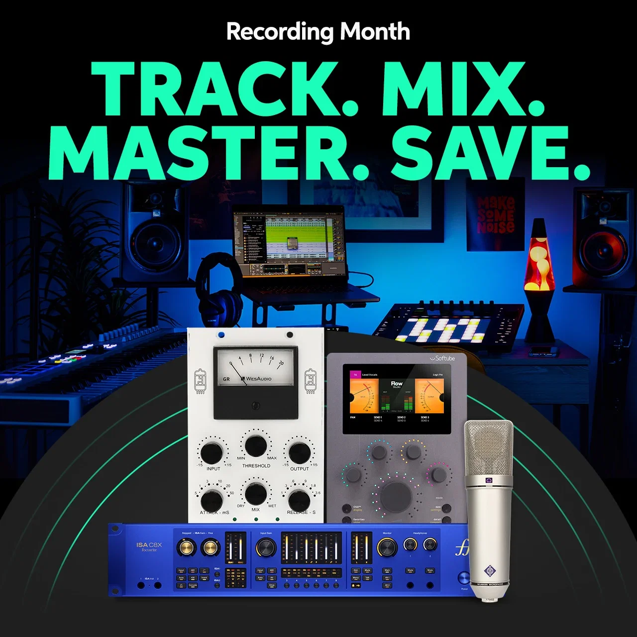 Track. Mix. Master. Save.