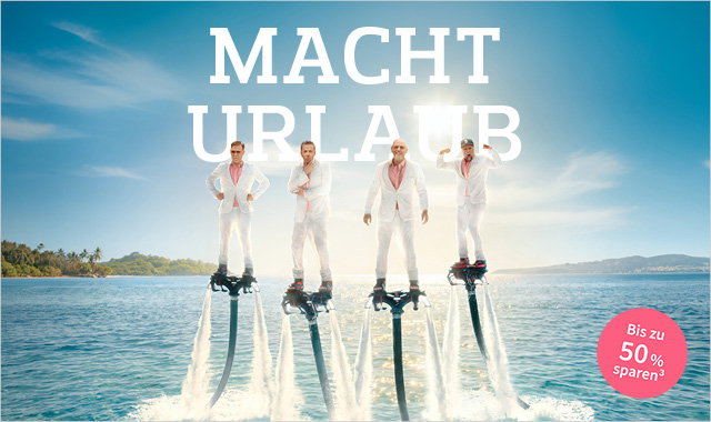 Macht Urlaub