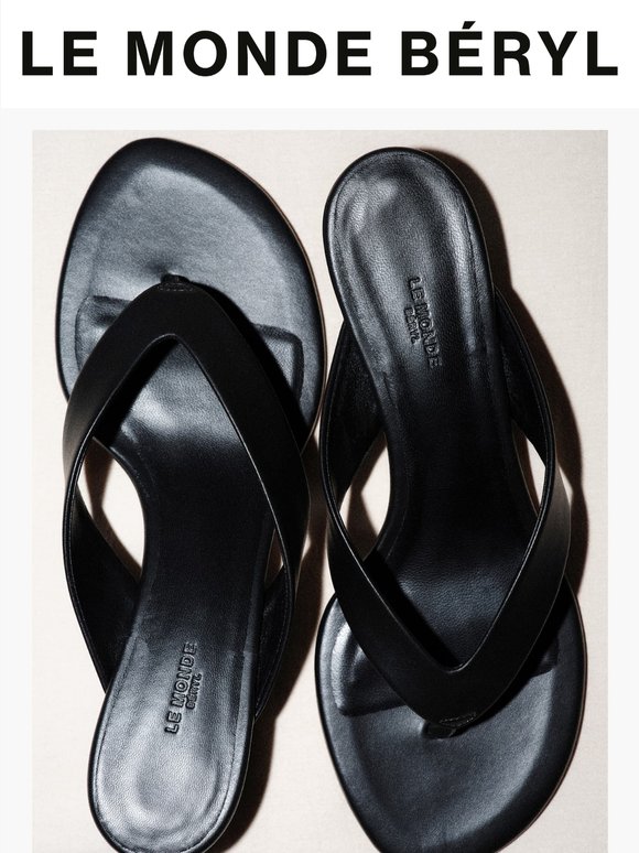 In focus: Thong Sandals