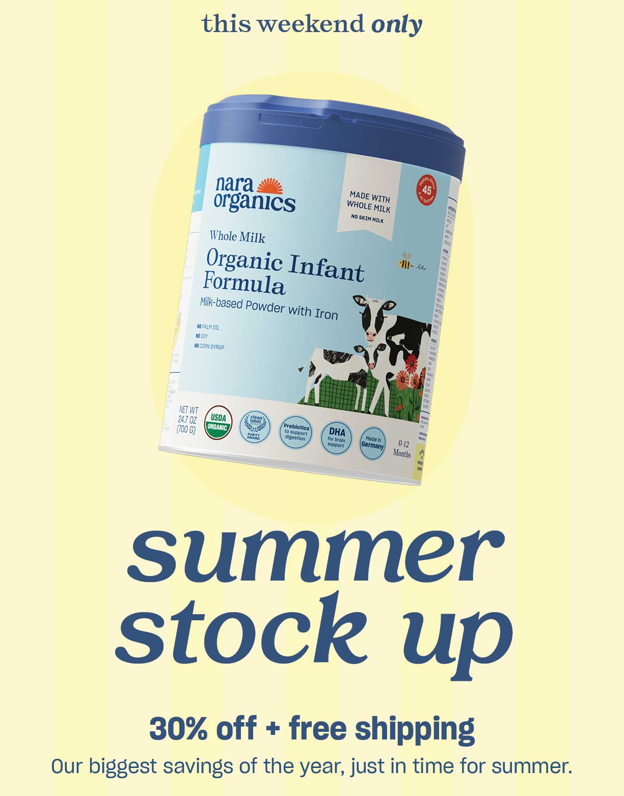 summer stock up