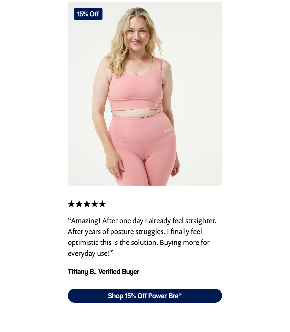 Shop 15% Off Power Bra®