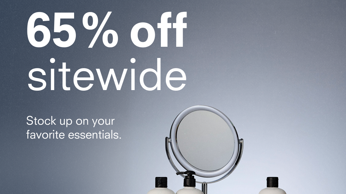 65% off sitewide