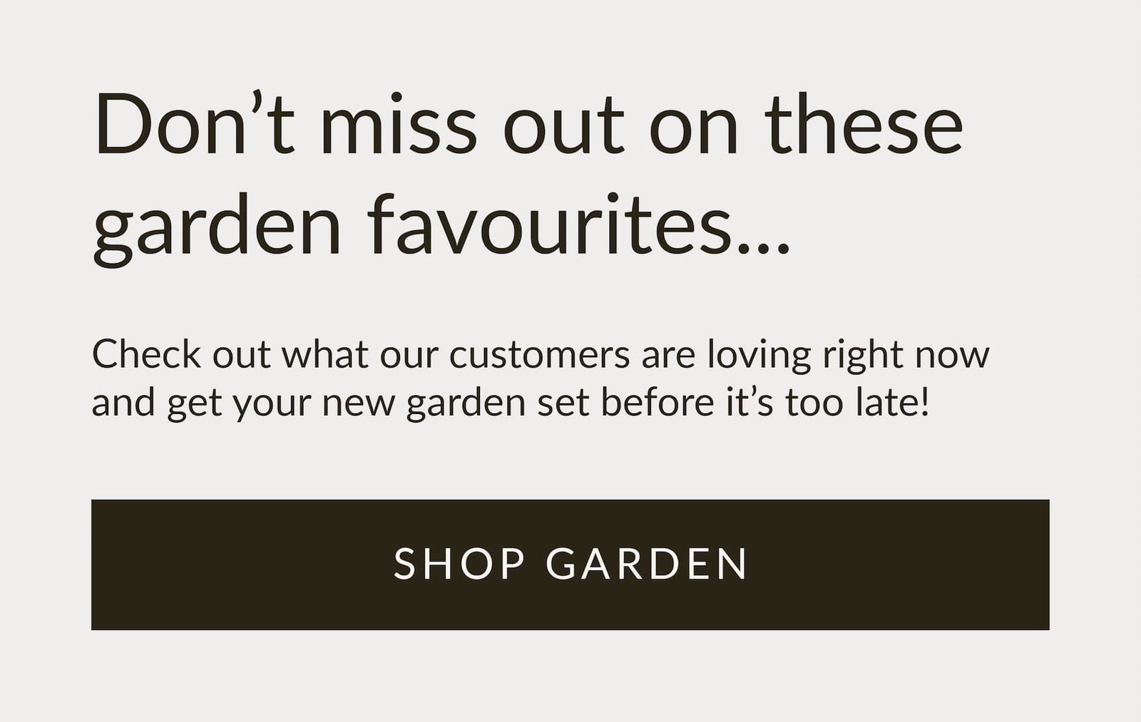 New In Garden - Rattan Direct