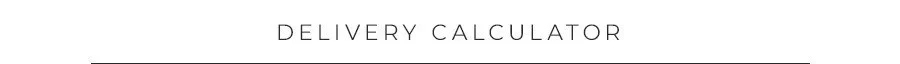 Delivery Calculator