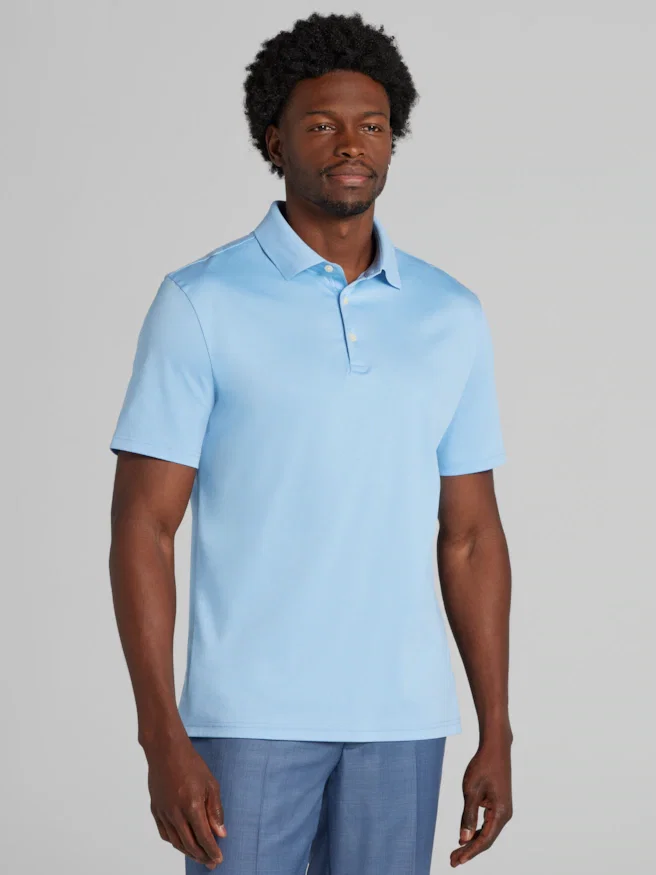 Joseph Abboud Classic Fit Luxe Cotton Polo