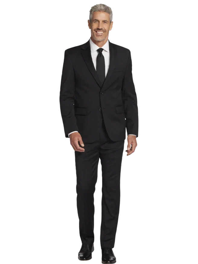 Pronto Uomo Platinum Executive Fit Premium Wool Blend Suit Jacket