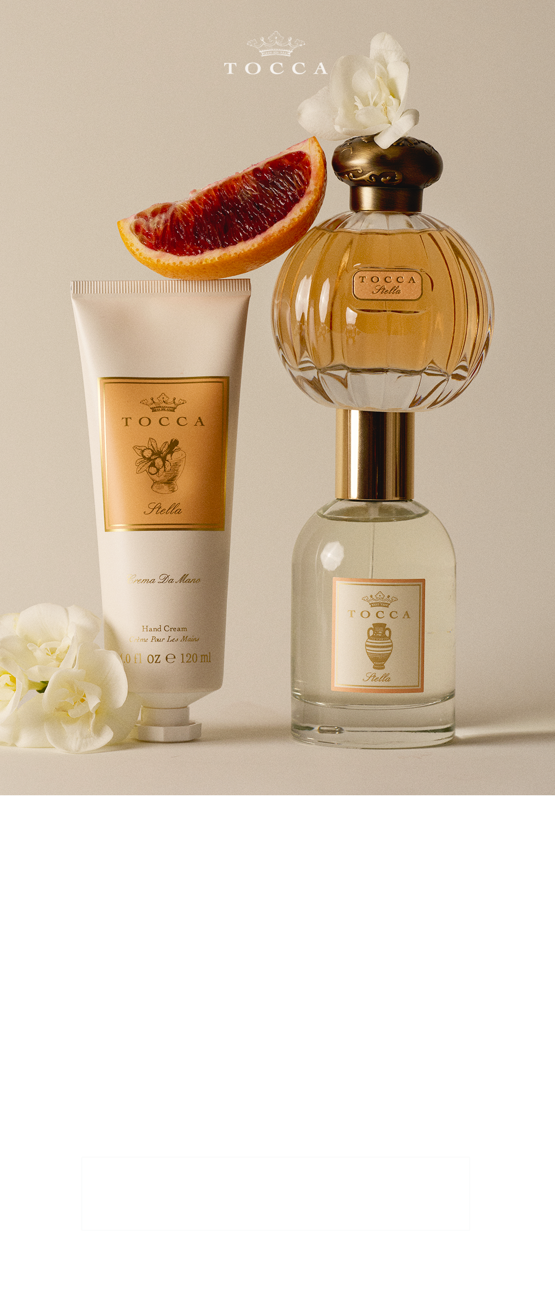 Blood orange, freesia and a reason to treat yourself.