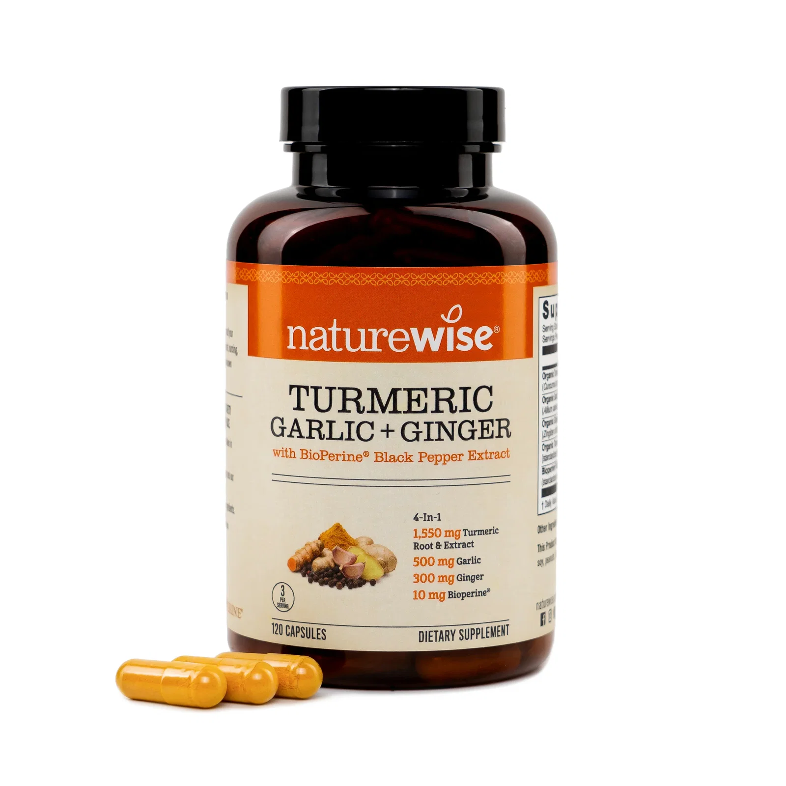 Image of Turmeric with Garlic + Ginger