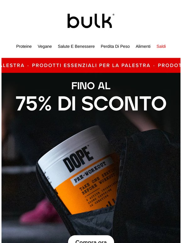 Fai scorta di articoli indispensabili per la palestra e risparmia alla grande