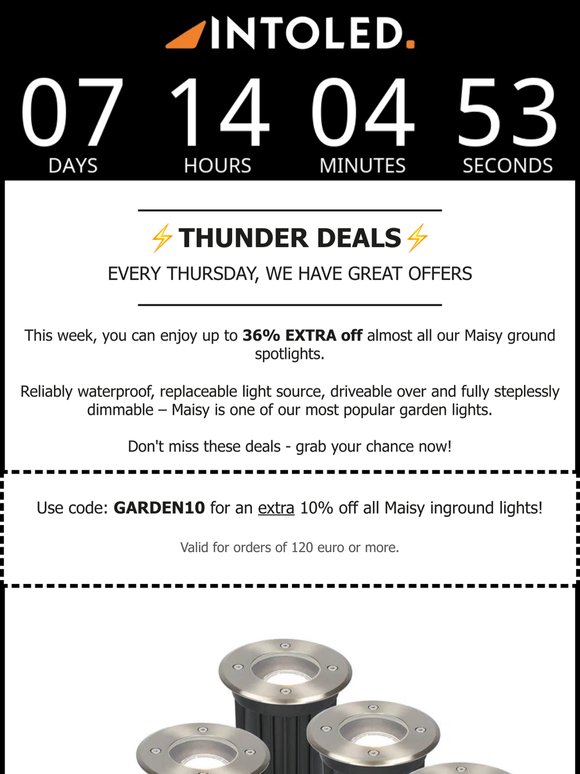NEW THUNDER DEALS!